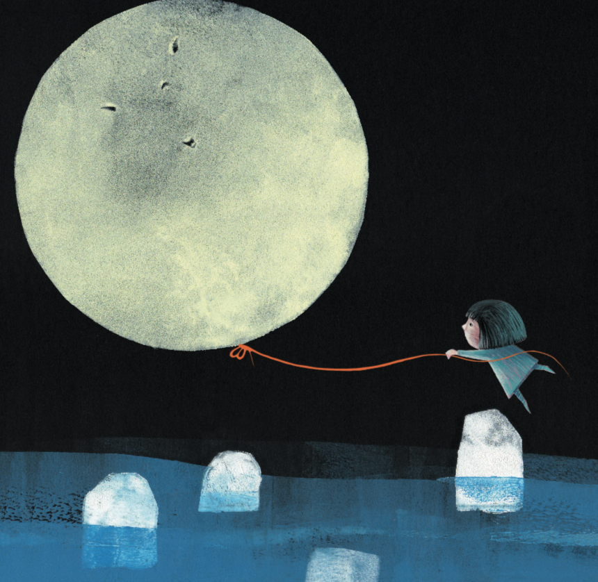 My Friend the Moon. Rhyming bedtime story. Award-winning.
