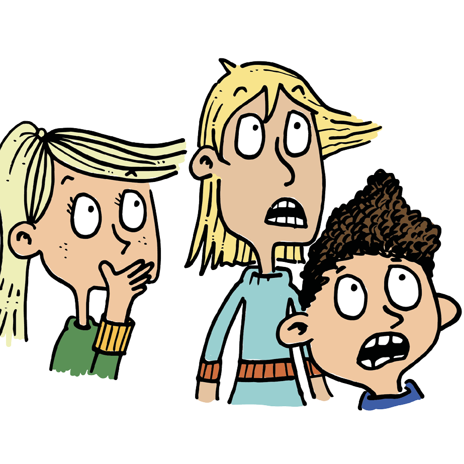 The trio and the secret of the fortress. Adventure book. Put away your cell phones!