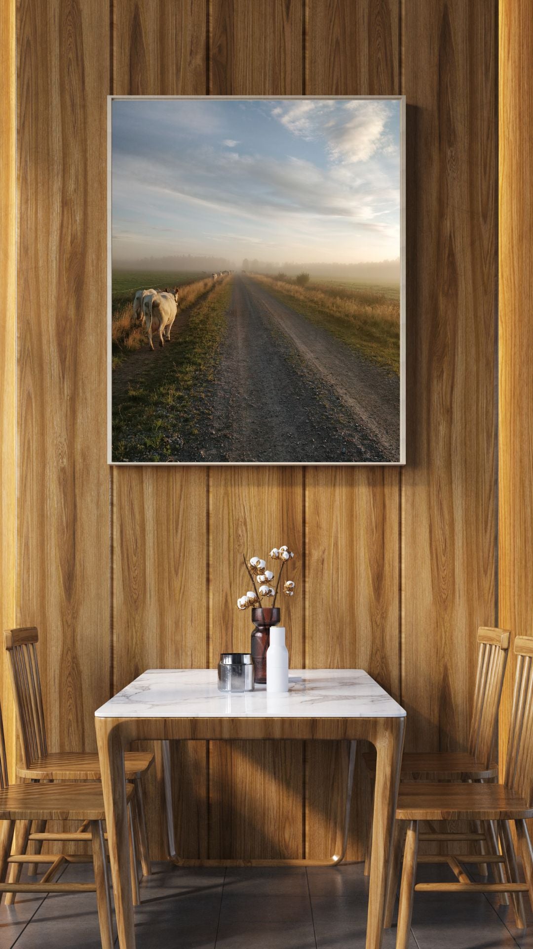 Decorative board. Photo board ready to hang. Size 40 x 60 cm. 11 picture motifs to choose from