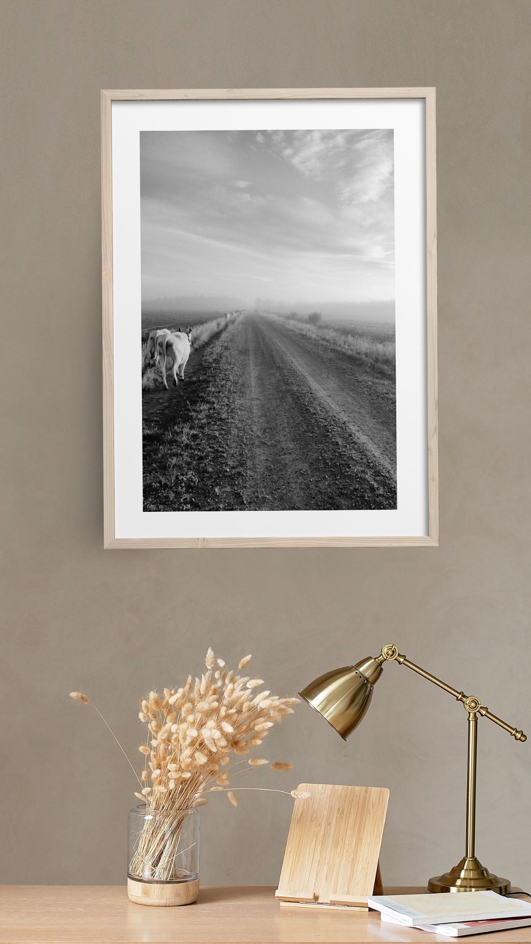 For morning milking, cow poster