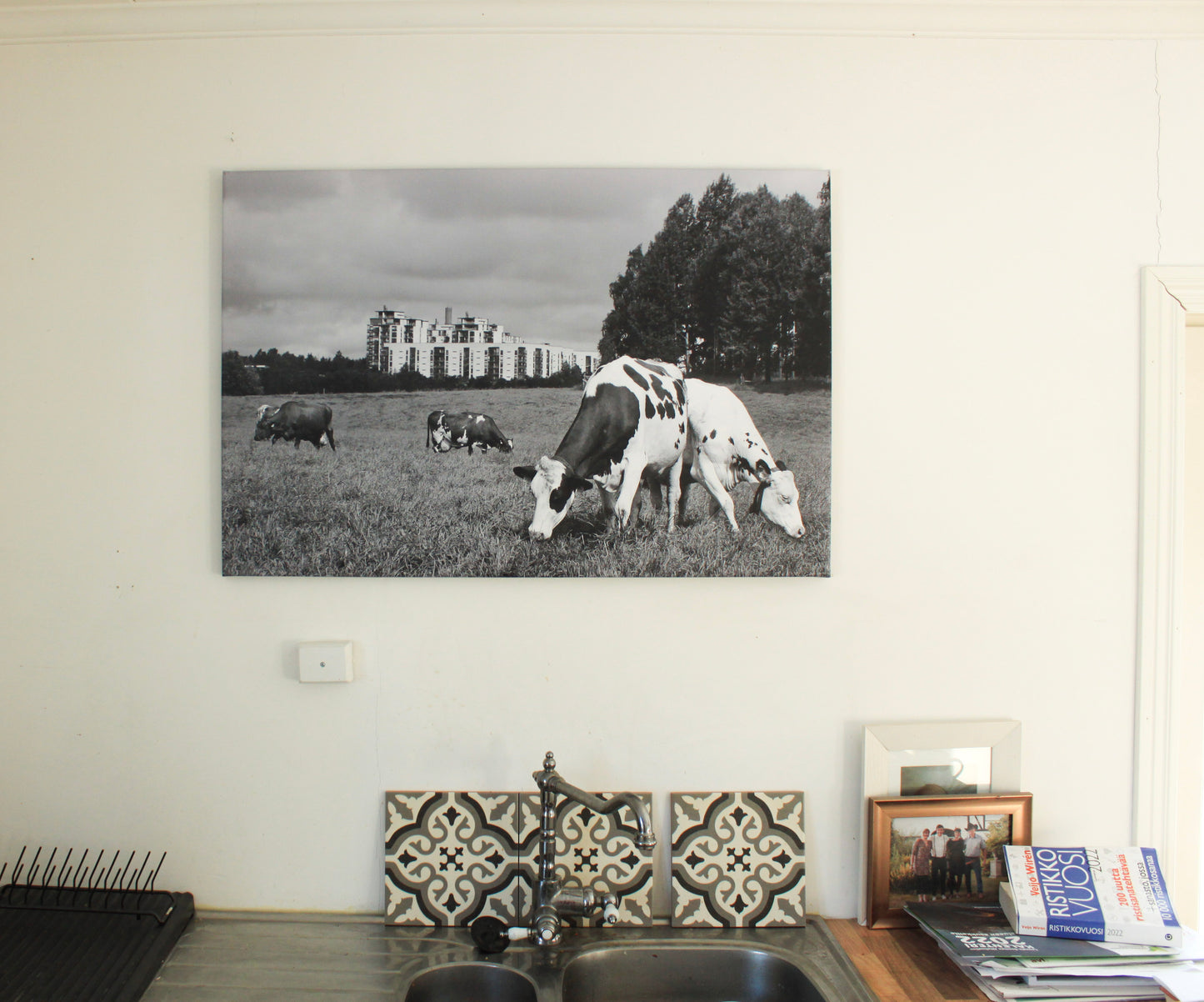 Coexistence, canvas painting