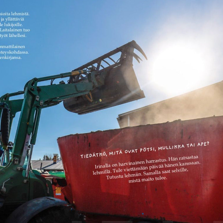 Irina and Nailon Piit – A Surprising Day on the Dairy Farm. Children's Nonfiction Book