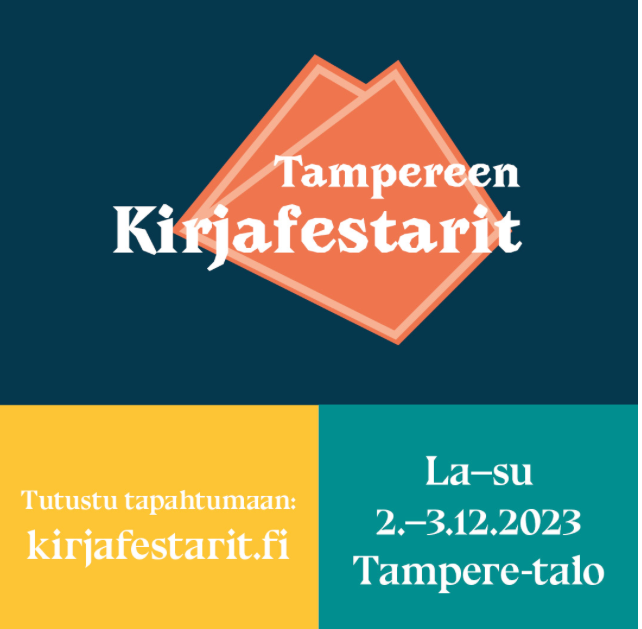 Ohjelmamme Tampereen kirjafestivaalilla 2.-3.12. Tampere talossa